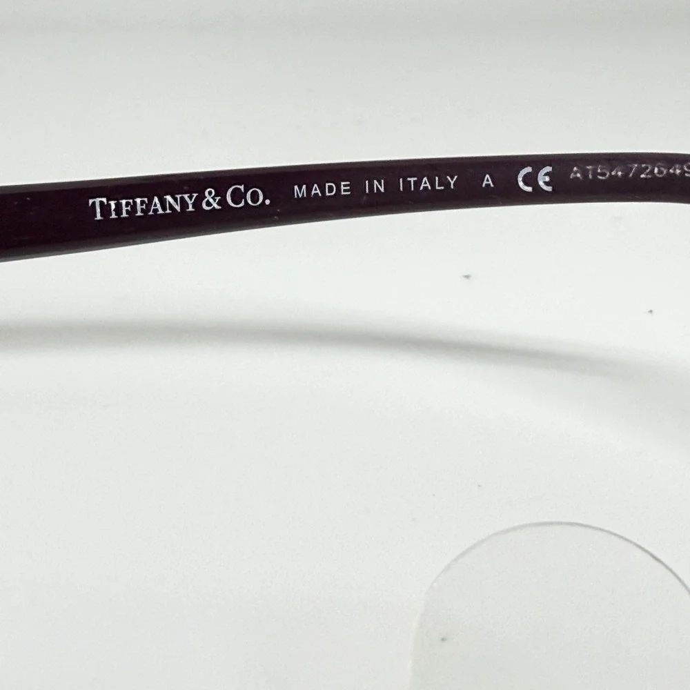 Tiffany & Co TF 2016‎ 8061 Purple Eyeglasses Frames Italy 51-15-135 Silver 22087